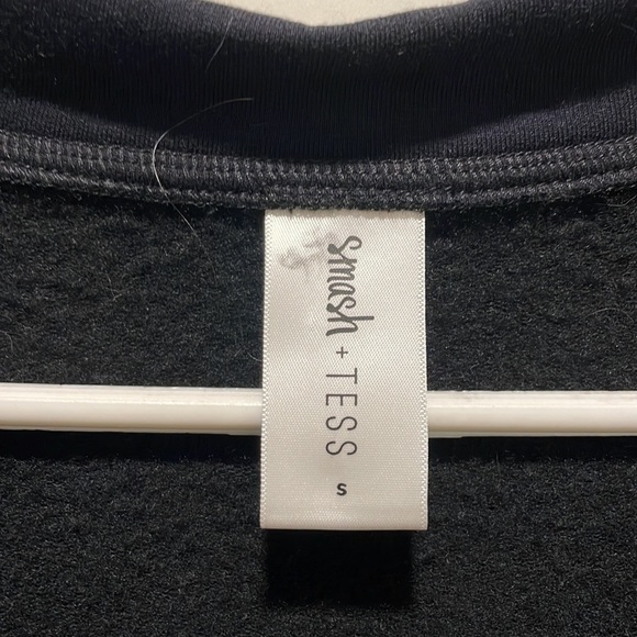 Smash + Tess Black Jersey Knit Dress - Size Small - Picture 2 of 4